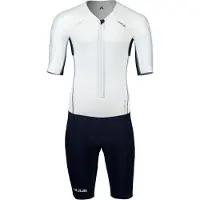 Huub Anemoi 2 22plus Short Sleeve Trisuit Blanc,Bleu L Homme