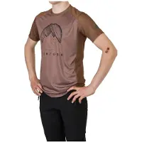 Agu Venture Mtb Short Sleeve Jersey Marron XL Homme