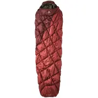 Vaude Meglis 300 Syn Sleeping Bag Rouge Long / Left Zipper