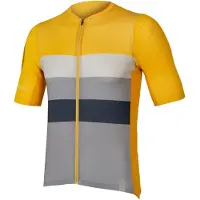 Endura Maillot Pro SL Race E3234 - hommes, court, moutarde - Taille L
