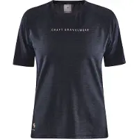 Craft T-Shirt Femme - ADV Gravel - Noir-Melange