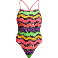 Funkita Maillot de Bain Femme - Tie Me Tight - Worm Burner