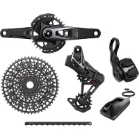 Sram X0 T-type Eagle Transmission Axs Groupset Argenté 175 mm 32t / 10-52t