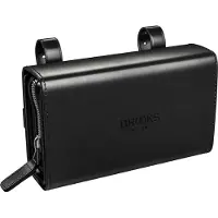 Brooks Sacoche en cuir D-Shape - noir