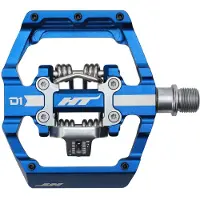 HT Components D1 Duo Pedals Bleu
