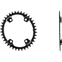 Garbaruk Grx 110 Bcd Oval Chainring Argenté 38t