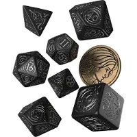 Q-workshop Jeu de dés The Witcher. Yennefer - L'étoile d'obsidienne