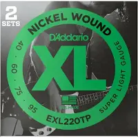 D'Addario EXL220TP Cordes de basses