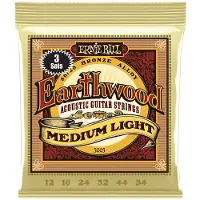 Ernie Ball 3003 Earthwood 80/20 Medium Light 12-54 Pack de 3