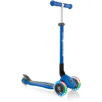 Globber Primo Foldable Lights Scooter Argenté Enfants