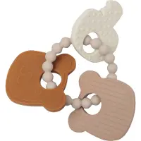 Jollein Anneau de Dentition Jollein Silicone 15x11x1cm Teddy Bear