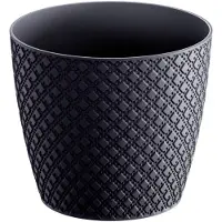 Prosperplast Pot De Fleurs 5,4l Orient Dor220-S433 Anthracite