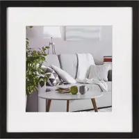 Henzo Cadre Photo Moderne - 60x60cm - Noir