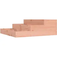 vidaXL Jardinière 78x78x27 cm Bois de douglas massif