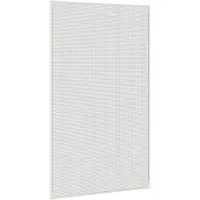 vidaXL Moustiquaire magnétique pour fenêtre Blanc 80x140 cm