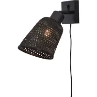 Good&Mojo - Applique Java - Bambou Noir - Ø15cm
