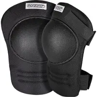 Monzana Paire de genouillère légère avec housse PVC