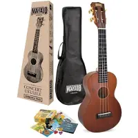 Mahalo MJ2-TBRK Transparent Brown Ukulélé concert