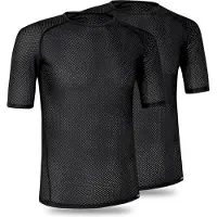 Gripgrab Ultralight Mesh Short Sleeve Base Layer 2 Units Noir M Homme