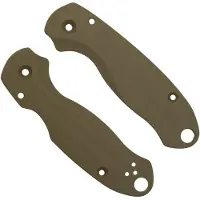 Flytanium Spyderco Para 3 Scales, Lotus OD Green G10, plaquettes de manche