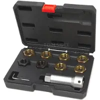 HBM Kit de réparation de filetage HBM pour arbres de transmission 10 pièces