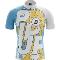 Bombtrack Up Up Up Short Sleeve Jersey Multicolore M Homme