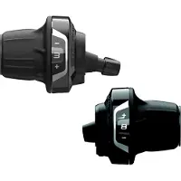 Shimano Tourney Rv400 Shifter Set Noir 3 x 8s