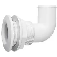 Nuova Rade Angle de passage 90 degrés 38 Mm Blanc Blanc One Size