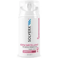 Solverx Peau Sensible Démaquillant Micellaire Visage Femme pour Peau Sensible 100Ml (Eau micellaire, 100 ml)