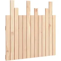 vidaXL Tête de lit murale 82,5x3x80 cm pin massif