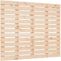 vidaXL Tête de lit murale 141x3x91,5 cm Pin massif