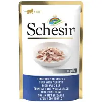 Schesir thon avec bar (gelée) pâtée pour chat (sachets)