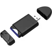 ISY Lecteur De Cartes 8-en-1 Usb 3.0 Noir (icr-130)