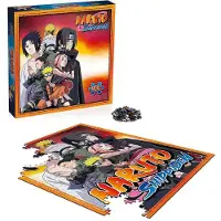 Winning Moves Puzzle Naruto Shippuden Ninjas de Konoha 500 pièces, à partir de 10 ans, version française,