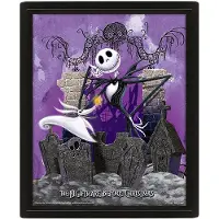 Ginza.se Nightmare Before Christmas Cadre 3d-Graveyard