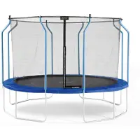 Plum Trampoline Wave Springsafe avec filet de sécurité - 427 cm - Avec brouillard