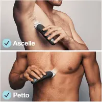 Braun BodyGroomer 3 BG3340 Noir, Gris