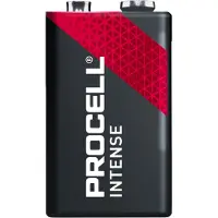 Procell BDPI6LR61 Procell Intense Alkaline Batterie 9V E-Block 6LR61 50 Stück (50 pcs, 9V Block, Bloc E)
