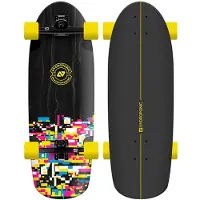 Hydroponic Hydroponique Rounded 30'' Patin de surf Noir 10 Inches Noir 10 Inches