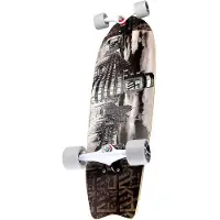 KRF Surfer Capitol Surfskate Noir 13 Inches