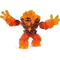 Schleich Démon de Lave, Figurine mythique avec bras et mâchoire mobiles, Jouet durable 70145 Eldrador