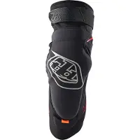 Troy Lee Designs Raid, protège-genoux ,Noir/Rouge ,M
