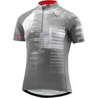 Löffler Maillot cycliste Loeffler à manches courtes avec maillot de vélo HZ Spela MID-Grey