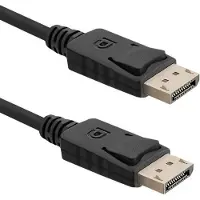 Qoltec - Câble DisplayPort - DisplayPort (M) pour DisplayPort (M) - DisplayPort 1.1 - 1.5 m