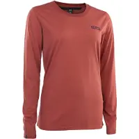 iON S_logo Dr Long Sleeve T-shirt Rouge S Femme