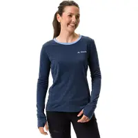 Vaude Sveiii Long Sleeve T-shirt Bleu 40 Femme