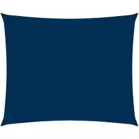 vidaXL Voile de parasol tissu oxford rectangulaire 3,5x4,5 m bleu