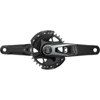 Sram X0 Eagle Spindle Q174 Cl55 Dub Crankset With Power Meter Noir,Argenté 175 mm / 32t