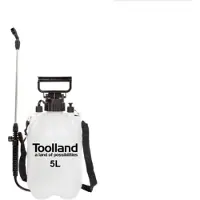 Toolland Pulvérisateur - 5 litres - Indicateur de niveau, système de pompe à