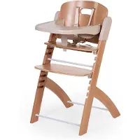 Childhome Evosit Chaise d'escalier Plateau repas Variantes de couleurs à partir de 6 mois , Couleur:Naturel